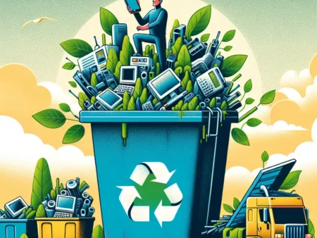 Menjadi Pemimpin dalam Daur Ulang Sampah Elektronik