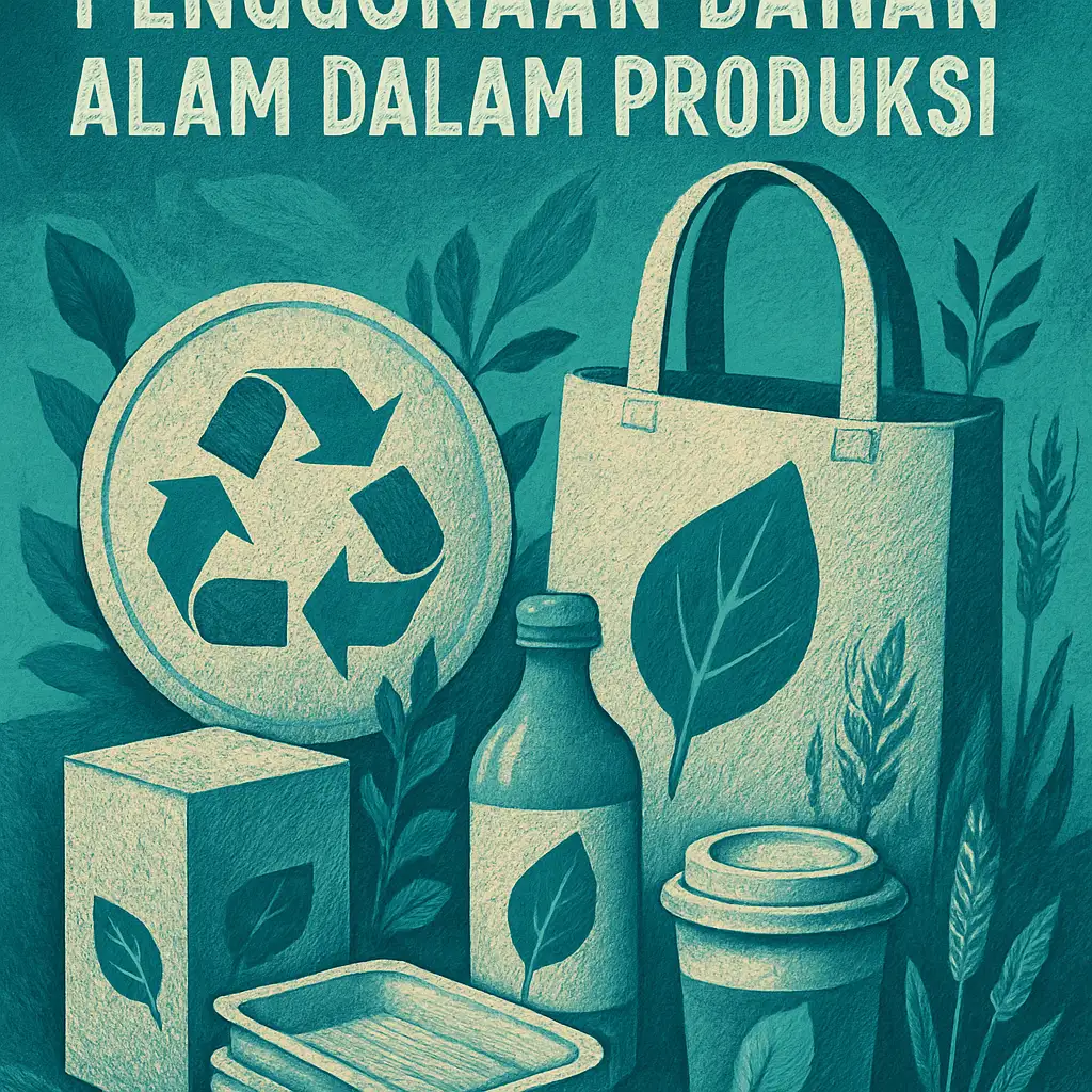 Produk Daur Ulang yang Mendorong Penggunaan Bahan Alam dalam Produksi