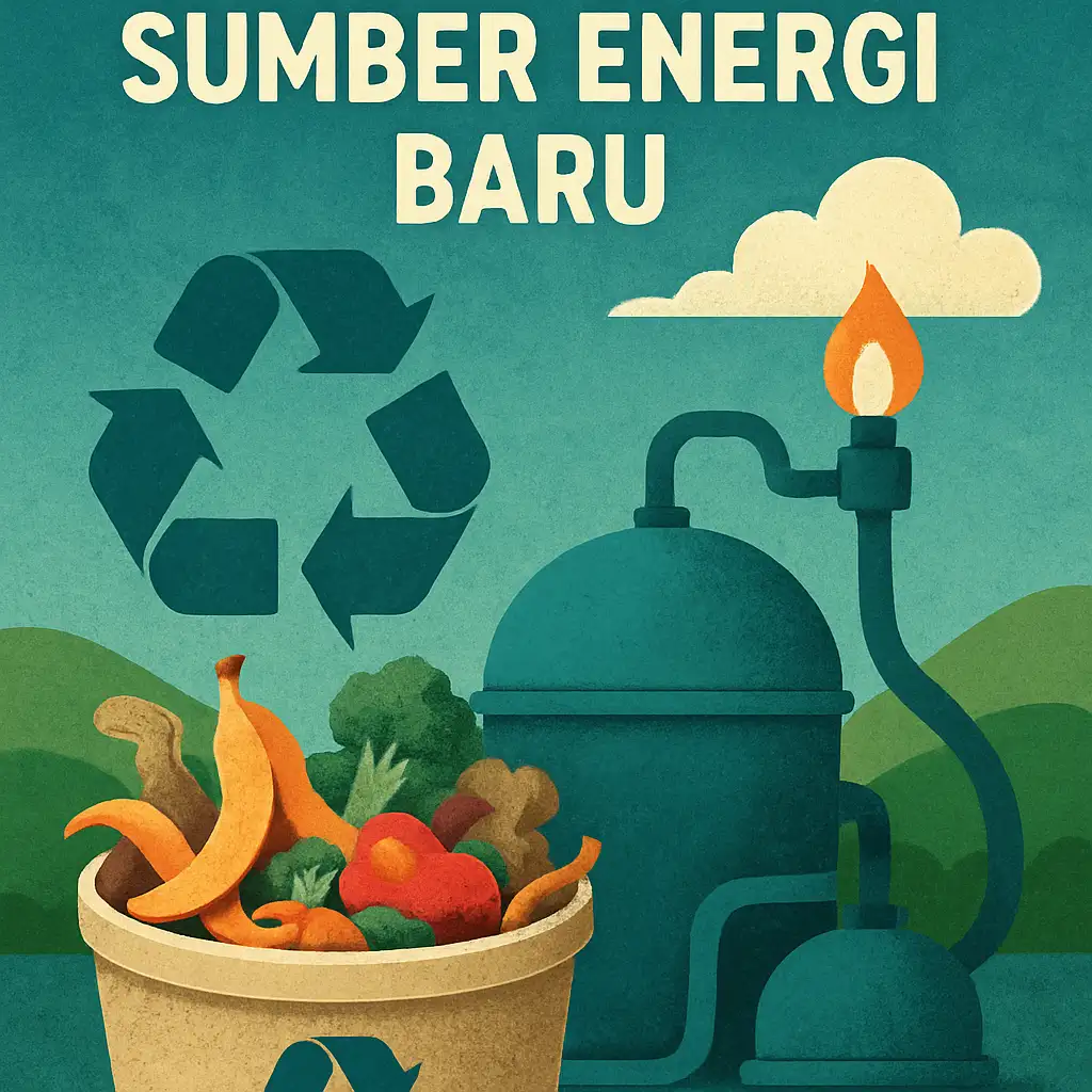 Daur Ulang Bahan Makanan Menjadi Sumber Energi Baru