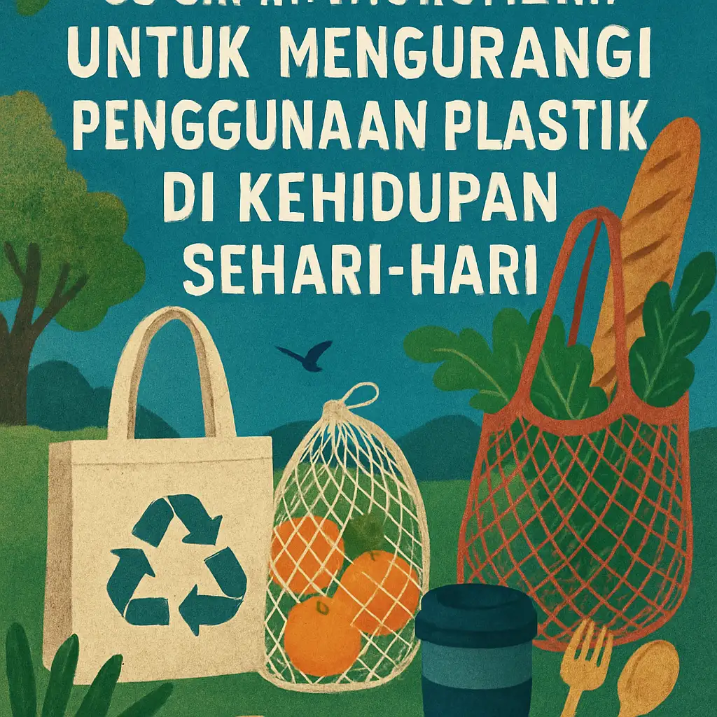 Edukasi Lingkungan untuk Mengurangi Penggunaan Plastik di Kehidupan Sehari-hari