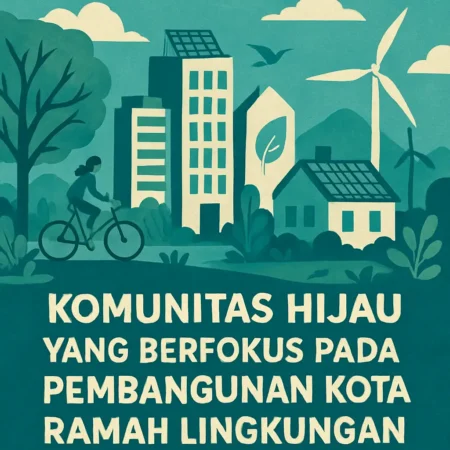 Komunitas Hijau yang Berfokus pada Pembangunan Kota Ramah Lingkungan